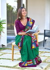 Tew Soft Pure Cotton Printed Fancy Saree Wholesale Clothing Distributors In India